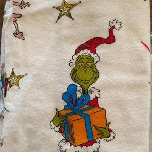 Full size Grinch Flannel sheets